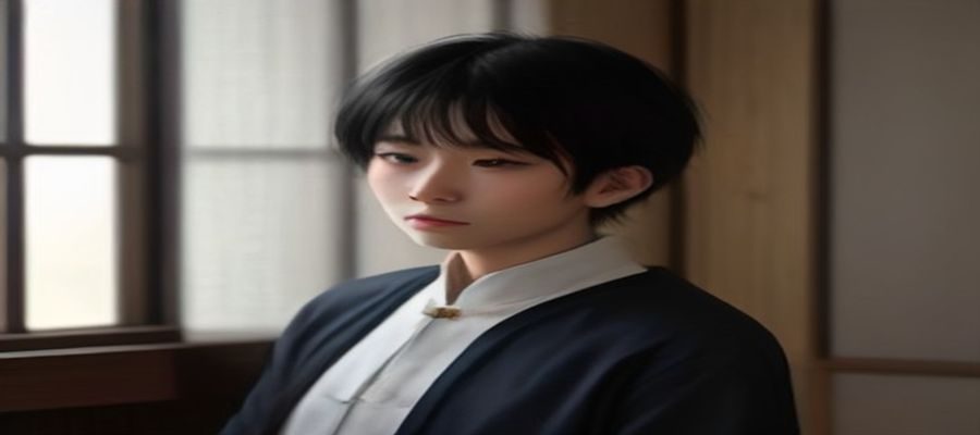 起点中文小说网玄幻小说内容简介页面示意，书卷展开的古典场景，金色文字漂浮于星空背景之上