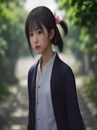 起点中文小说网现实向都市小说《朝阳警事》封面，基层警察制服与城市街道的写实风格
